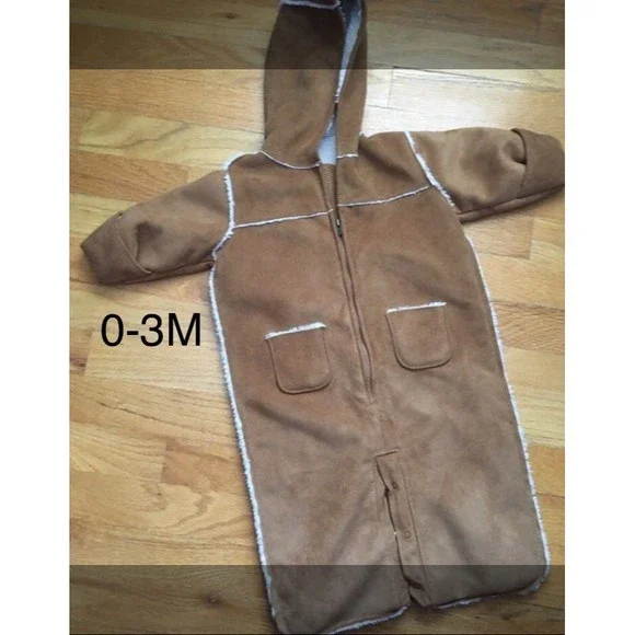 GAP Jackets Coats Baby Gap Snowsuit Bunting Months Faux